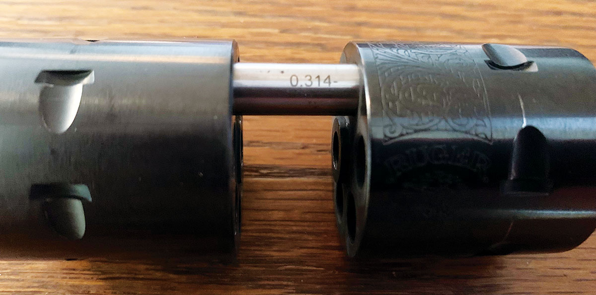 Pin gauges are the only way to achieve accurate throat dimensions.